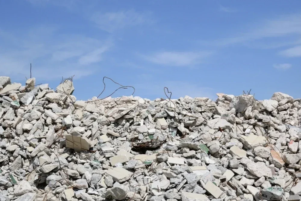 Inerte en melange dechetterie morbihan tb recyclage